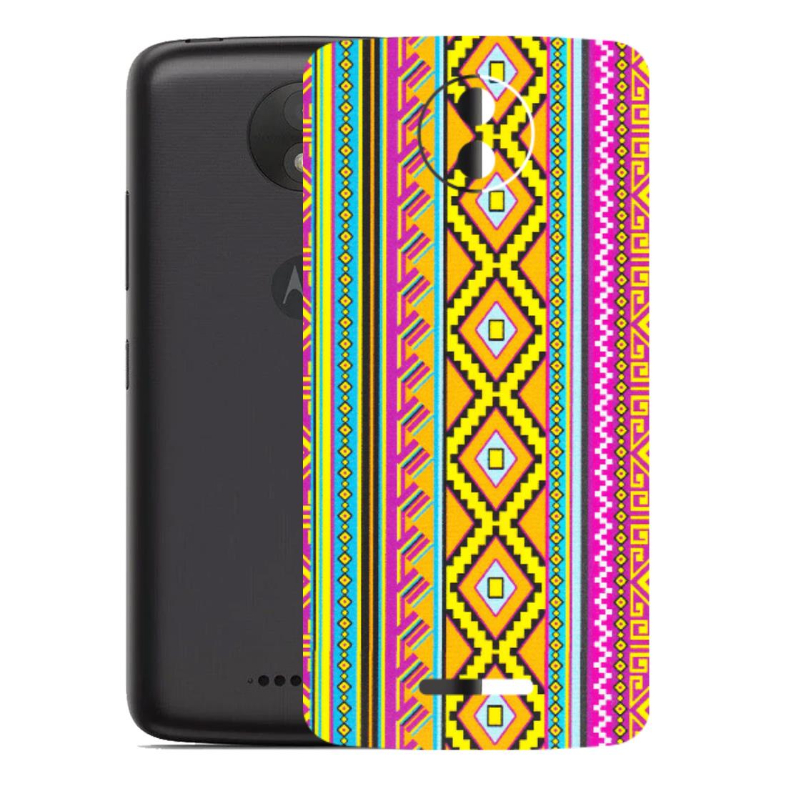 Motorola Phone Skins (All Models) - Thai illustration - Matte Finish (M-89) Motorola Moto C Plus