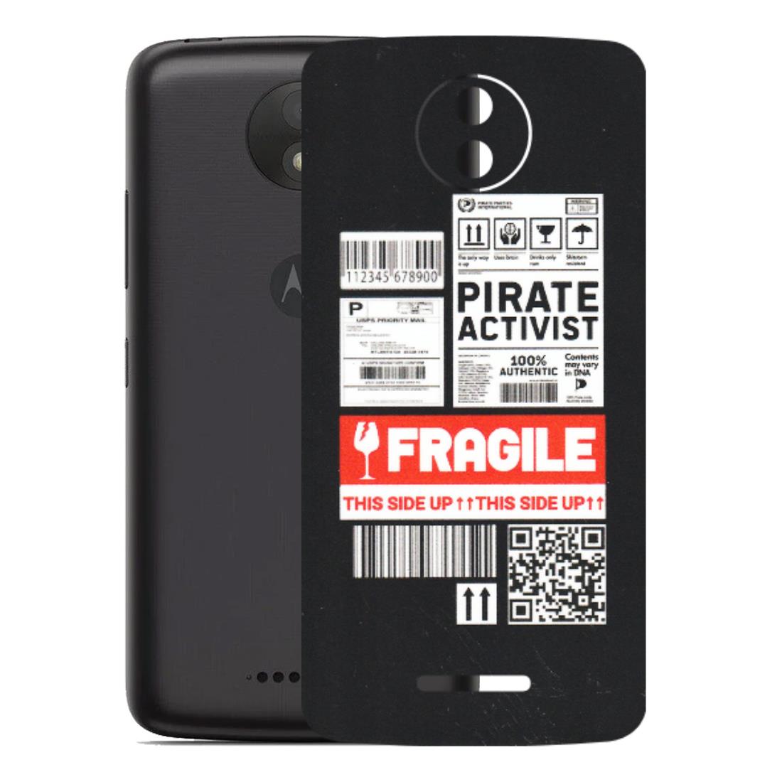 Motorola Phone Skins (All Models) - Handle With Care - Matte Finish (M-99) Motorola Moto C Plus
