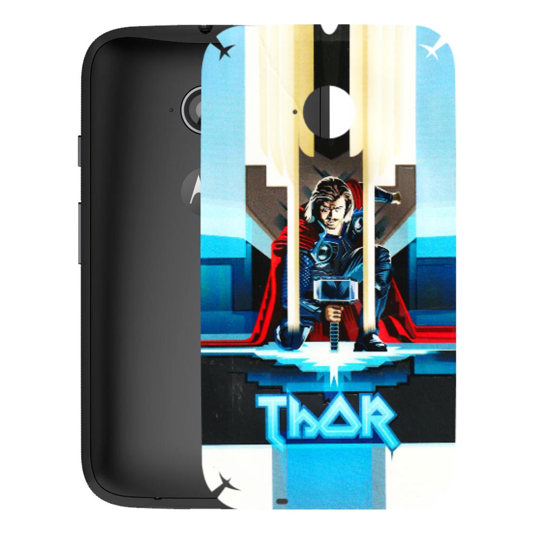 Motorola Phone Skins (All Models) - Thor - 3D Embossed Finish (L-137) Motorola Moto E2
