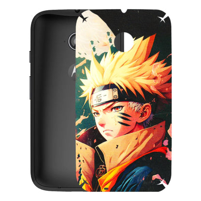 Motorola Phone Skins (All Models) - New Naruto - 3D Embossed Finish (L-148) Motorola Moto E2