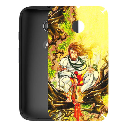 Motorola Phone Skins (All Models) - Lord Hanuman - 3D Embossed Finish (L-152) Motorola Moto E2