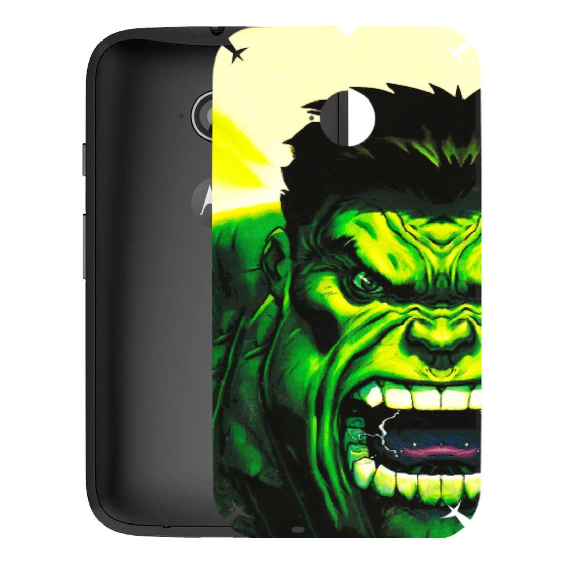 Motorola Phone Skins (All Models) - Hulk - 3D Embossed Finish (L-180) Motorola Moto E2