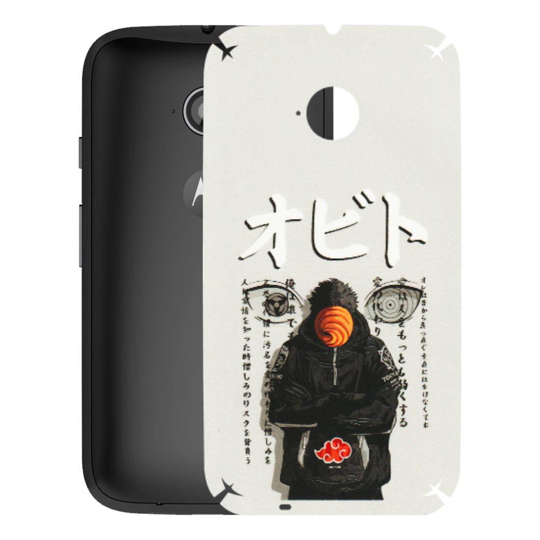 Motorola Phone Skins (All Models) - Obito Anime Eye - 3D Embossed Finish (L-19) Motorola Moto E2