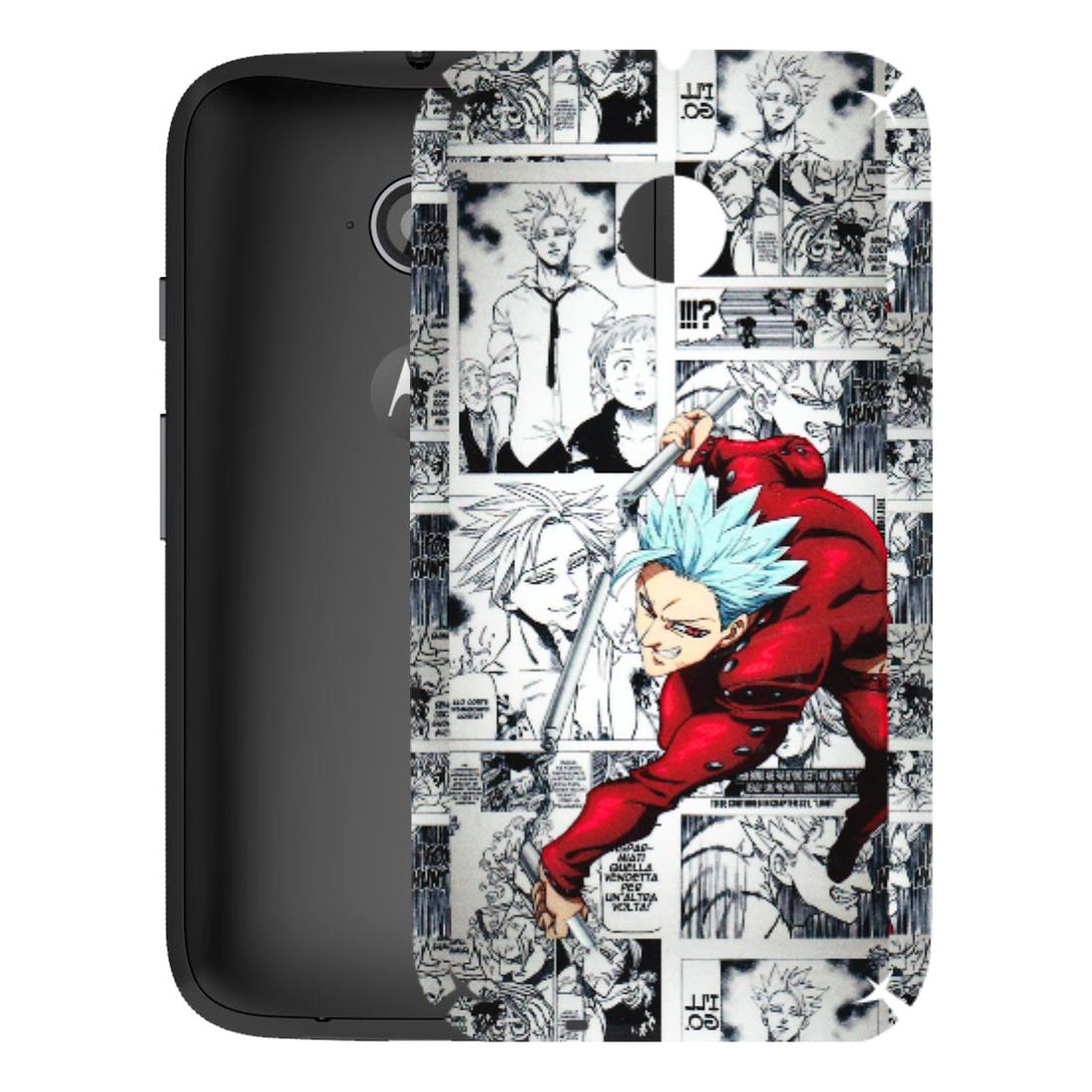 Motorola Phone Skins (All Models) - Anime Comic - 3D Embossed Finish (L-192) Motorola Moto E2