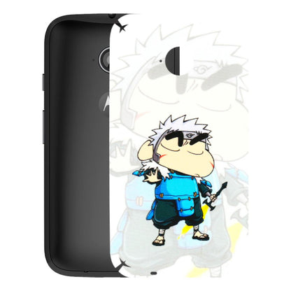 Motorola Phone Skins (All Models) - Angry Young Shinchan - 3D Embossed Finish (L-226) Motorola Moto E2