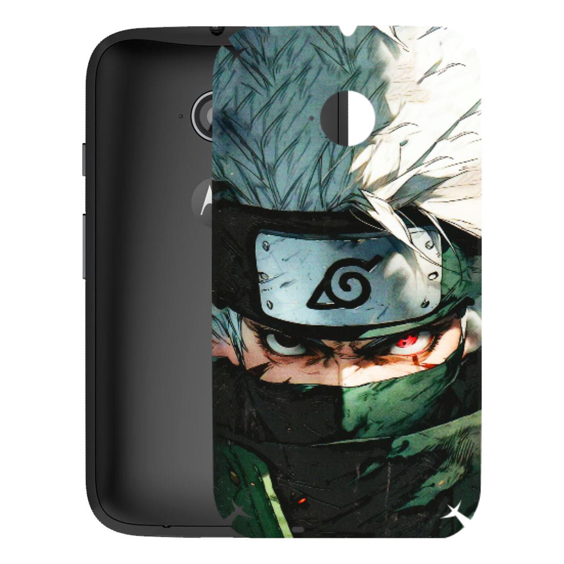 Motorola Phone Skins (All Models) - Kakashi Red Eye Focus - 3D Embossed Finish (L-227) Motorola Moto E2