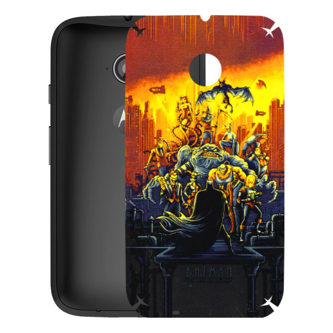 Motorola Phone Skins (All Models) - Games Doodles - 3D Embossed Finish (L-24) Motorola Moto E2