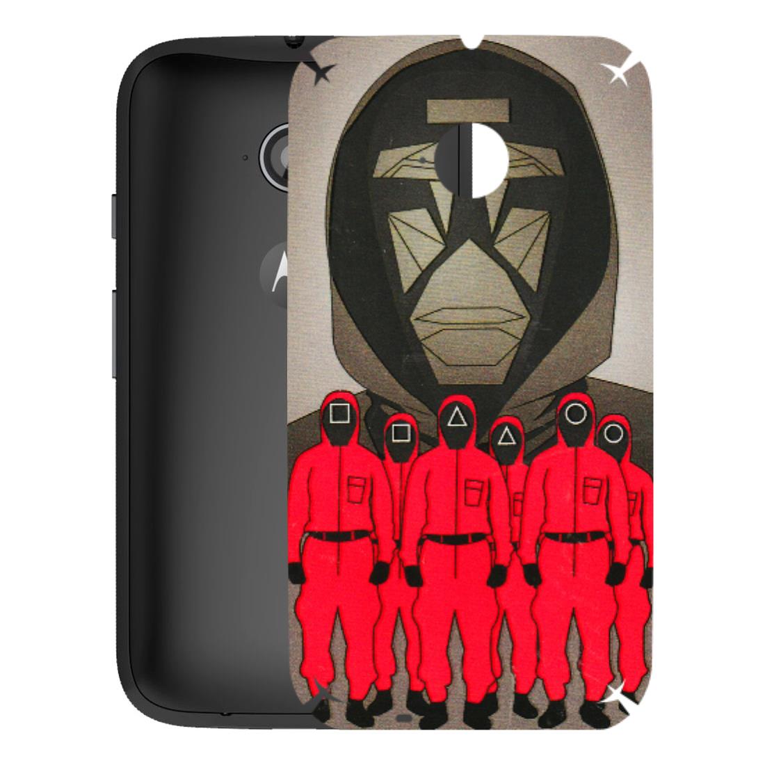 Motorola Phone Skins (All Models) - Squid Game Hero - 3D Embossed Finish (L-245) Motorola Moto E2