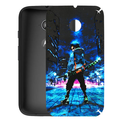 Motorola Phone Skins (All Models) - Demon Slayer Sword - 3D Embossed Finish (L-247) Motorola Moto E2
