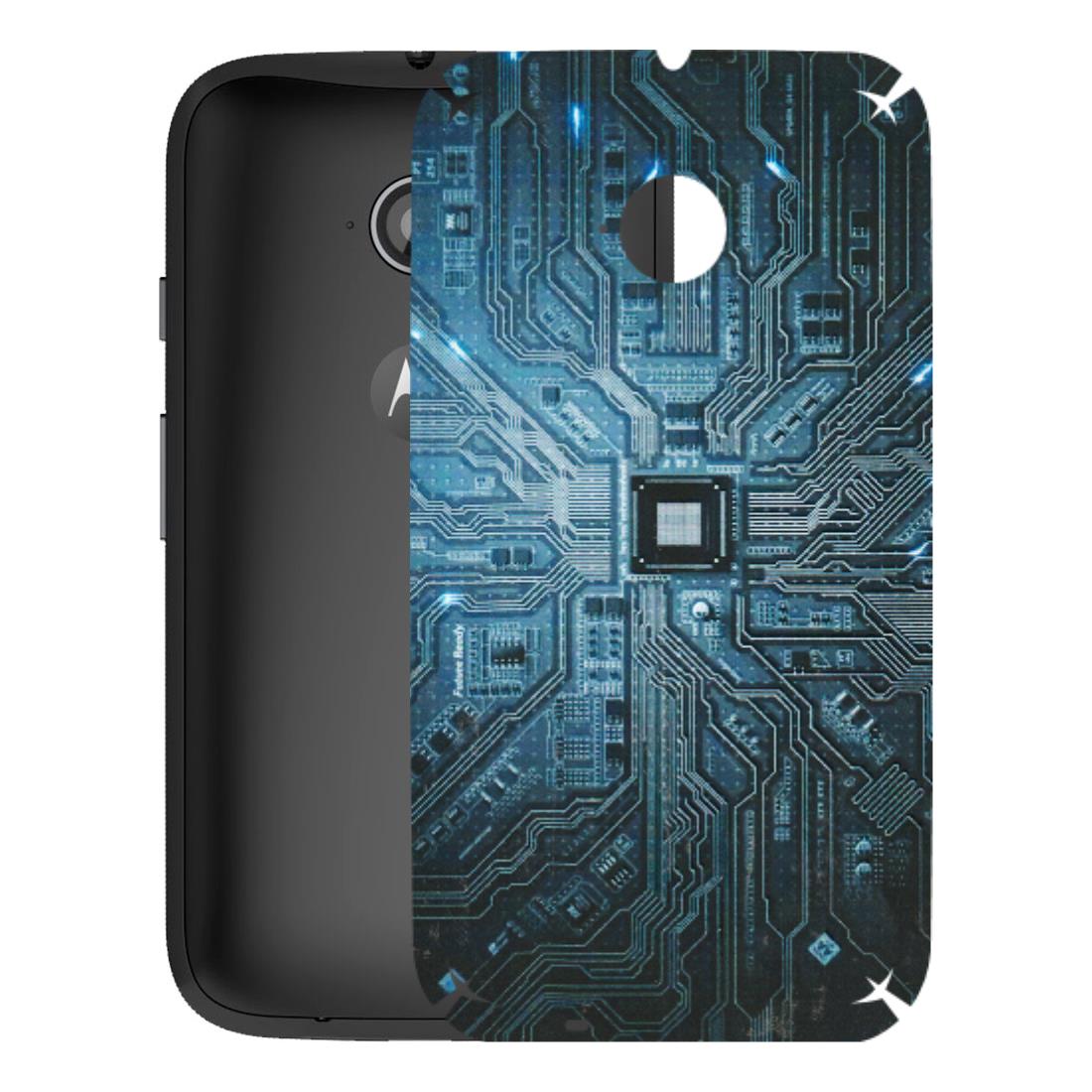 Motorola Phone Skins (All Models) - Original Circuit - 3D Embossed Finish (L-267) Motorola Moto E2