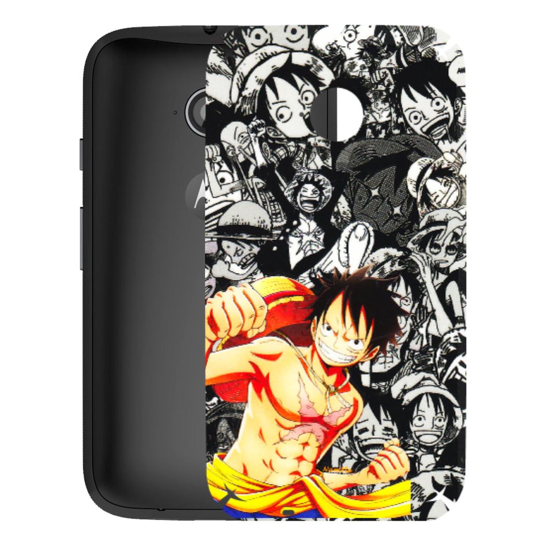 Motorola Phone Skins (All Models) - Anime Comics Games Doodles - 3D Embossed Finish (L-27) Motorola Moto E2