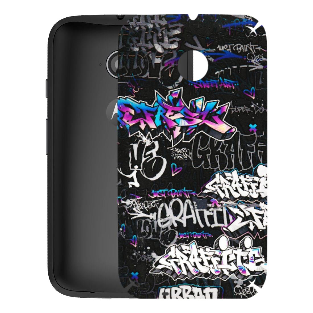 Motorola Phone Skins (All Models) - Graffiti Killer - 3D Embossed Finish (L-274) Motorola Moto E2