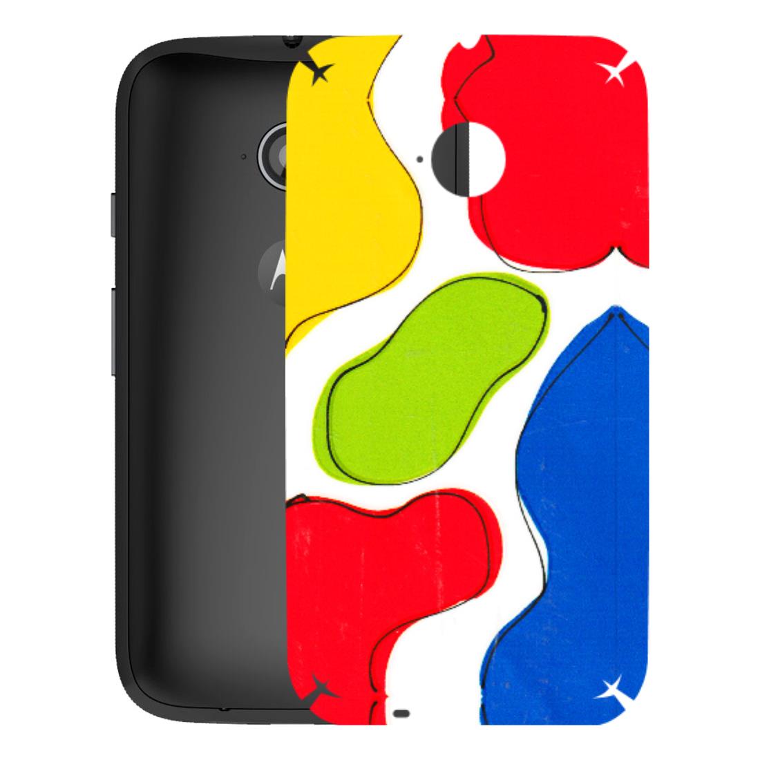 Motorola Phone Skins (All Models) - RGB Colour Paint - 3D Embossed Finish (L-284) Motorola Moto E2
