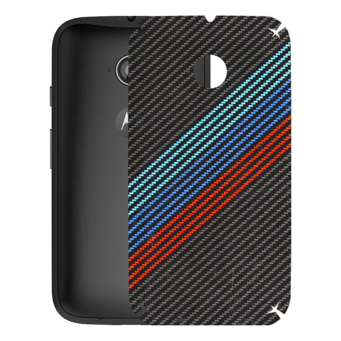 Motorola Phone Skins (All Models) - Carbon BM - 3D Embossed Finish (L-302) Motorola Moto E2