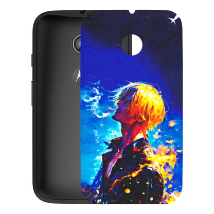 Motorola Phone Skins (All Models) - Sanji Vinsmoke One Piece - 3D Embossed Finish (L-319) Motorola Moto E2