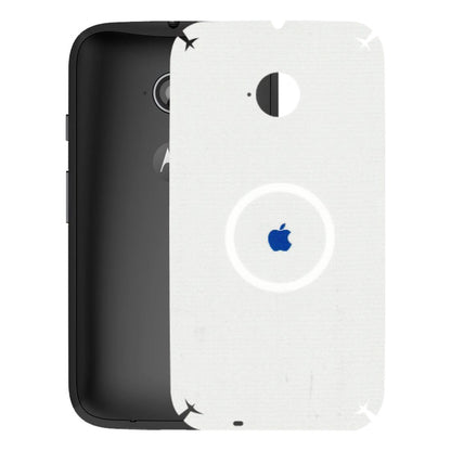 Motorola Phone Skins (All Models) - iPhone Magsafe Logo - 3D Embossed Finish (L-320) Motorola Moto E2