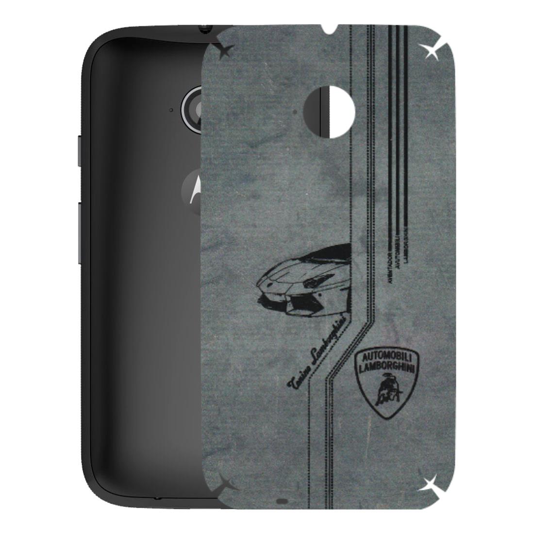 Motorola Phone Skins (All Models) - New Lamborgini Aventador - 3D Embossed Finish (L-321) Motorola Moto E2