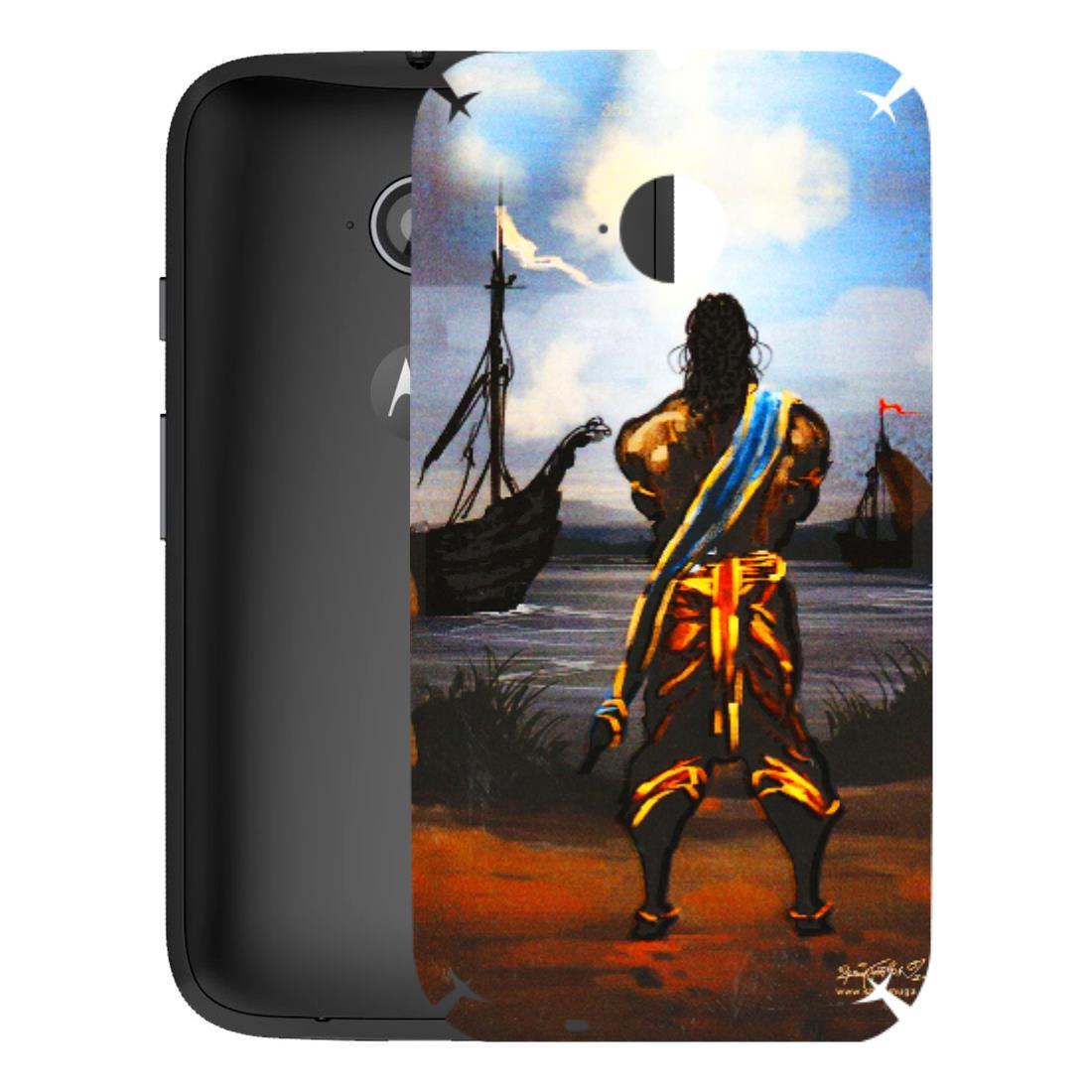 Motorola Phone Skins (All Models) - Heavenly God Figure - 3D Embossed Finish (L-34) Motorola Moto E2