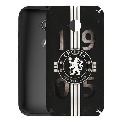 Motorola Phone Skins (All Models) - Chelsea Fan Club - 3D Embossed Finish (L-36) Motorola Moto E2