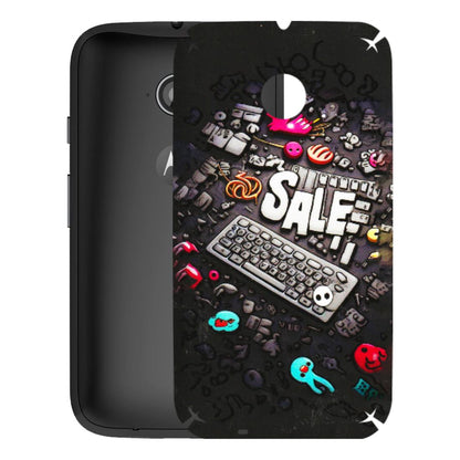 Motorola Phone Skins (All Models) - Gadgets Sale - 3D Embossed Finish (L-50) Motorola Moto E2