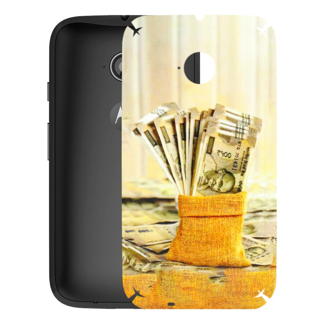 Motorola Phone Skins (All Models) - Show Me The Money - 3D Embossed Finish (L-52) Motorola Moto E2