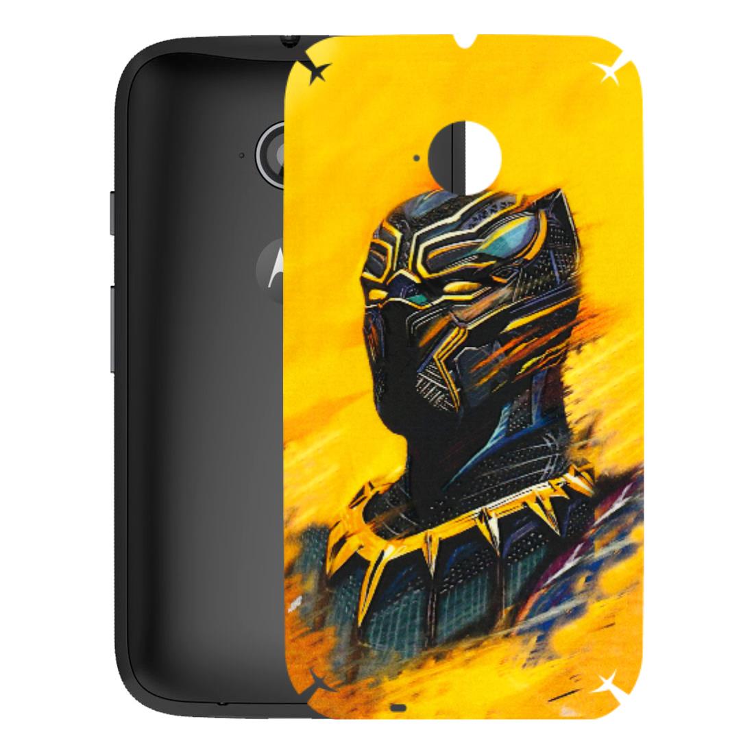 Motorola Phone Skins (All Models) - Yellow Panther - 3D Embossed Finish (L-54) Motorola Moto E2