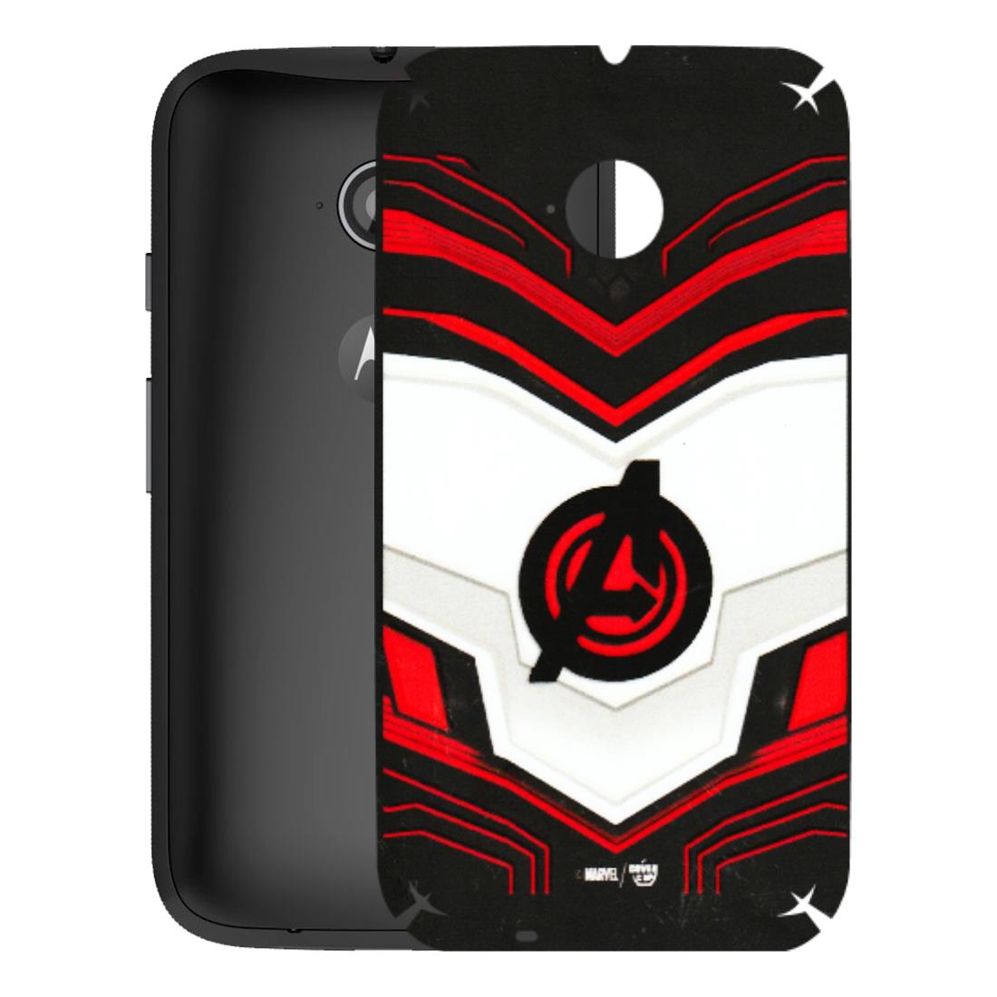 Motorola Phone Skins (All Models) - Avengers Logo - 3D Embossed Finish (L-55) Motorola Moto E2