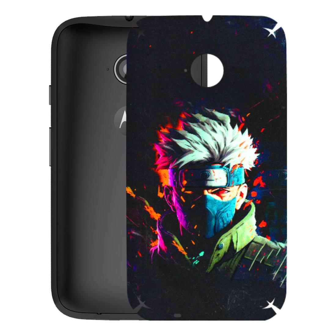 Motorola Phone Skins (All Models) - Anime Cool Character - 3D Embossed Finish (L-59) Motorola Moto E2