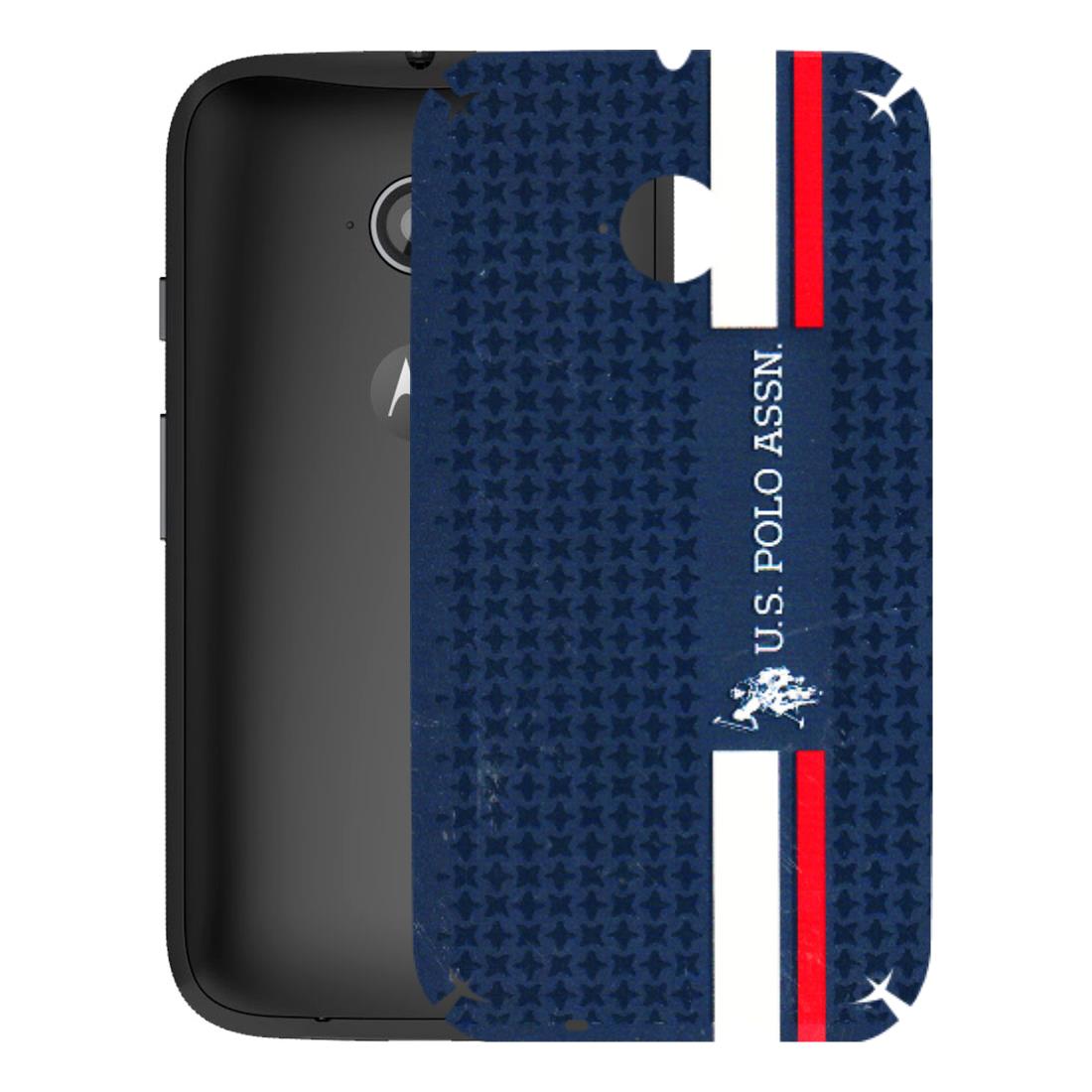 Motorola Phone Skins (All Models) - US POLO Designer Brand - 3D Embossed Finish (L-65) Motorola Moto E2