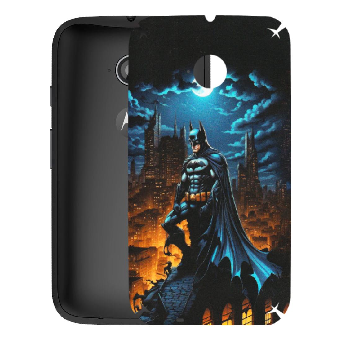 Motorola Phone Skins (All Models) - Batman Arkham City - Matte Finish (M-01) Motorola Moto E2