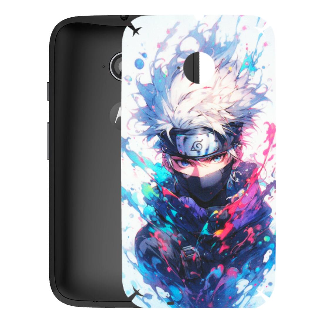 Motorola Phone Skins (All Models) - Naruto Face Mask - Matte Finish (M-03) Motorola Moto E2