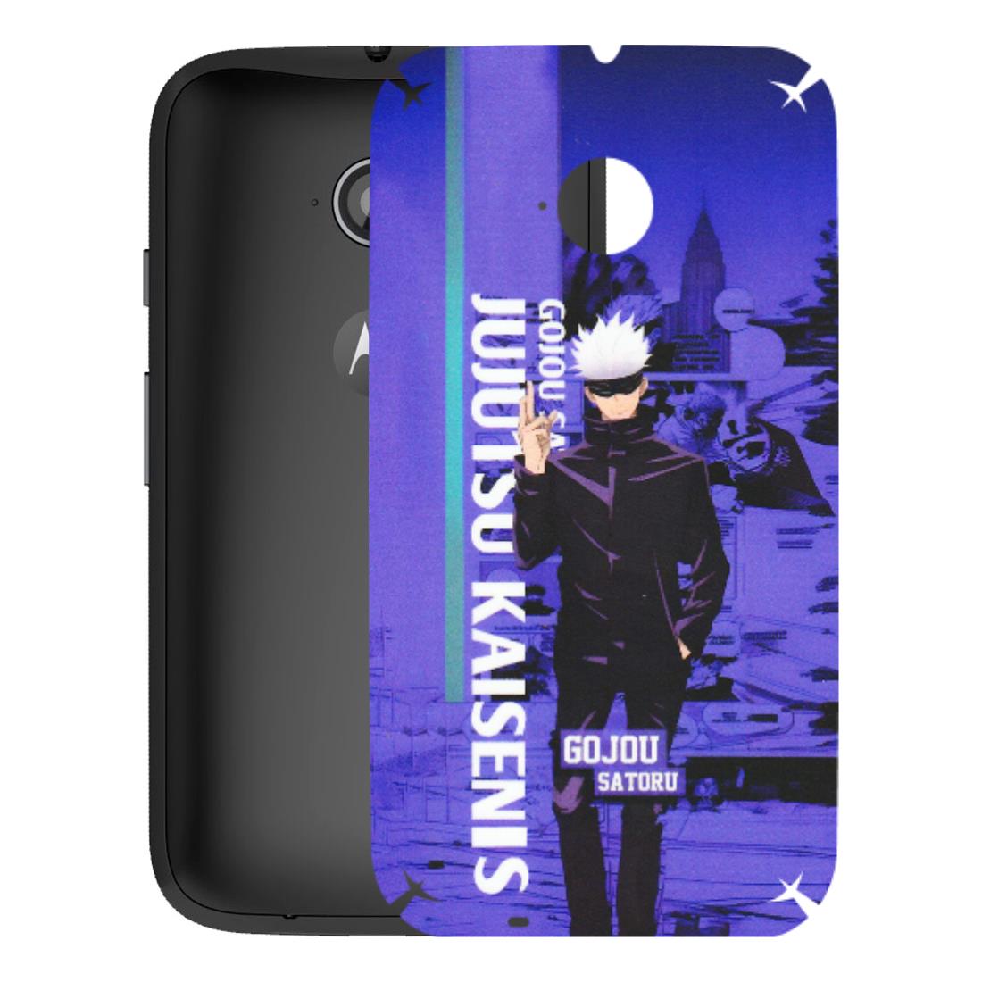 Motorola Phone Skins (All Models) - Jujutsu Kaisen Gojo - Matte Finish (M-05) Motorola Moto E2