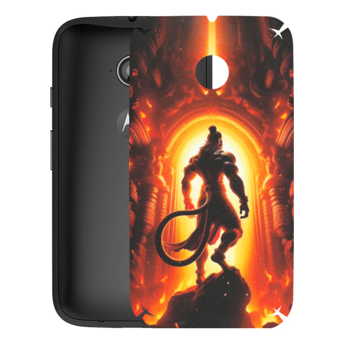 Motorola Phone Skins (All Models) - HanumanJi - Matte Finish (M-06) Motorola Moto E2