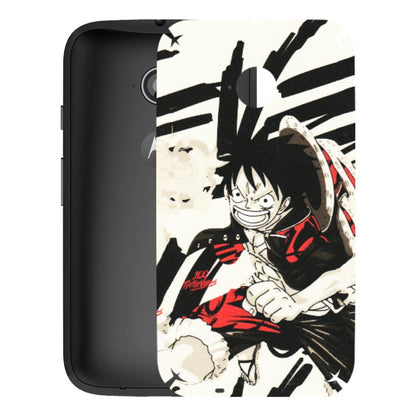 Motorola Phone Skins (All Models) - Monkey D.Luffy Manga Anime - Matte Finish (M-145) Motorola Moto E2