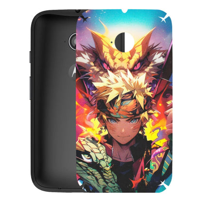 Motorola Phone Skins (All Models) - Angry Naruto Anime - Matte Finish (M-148) Motorola Moto E2