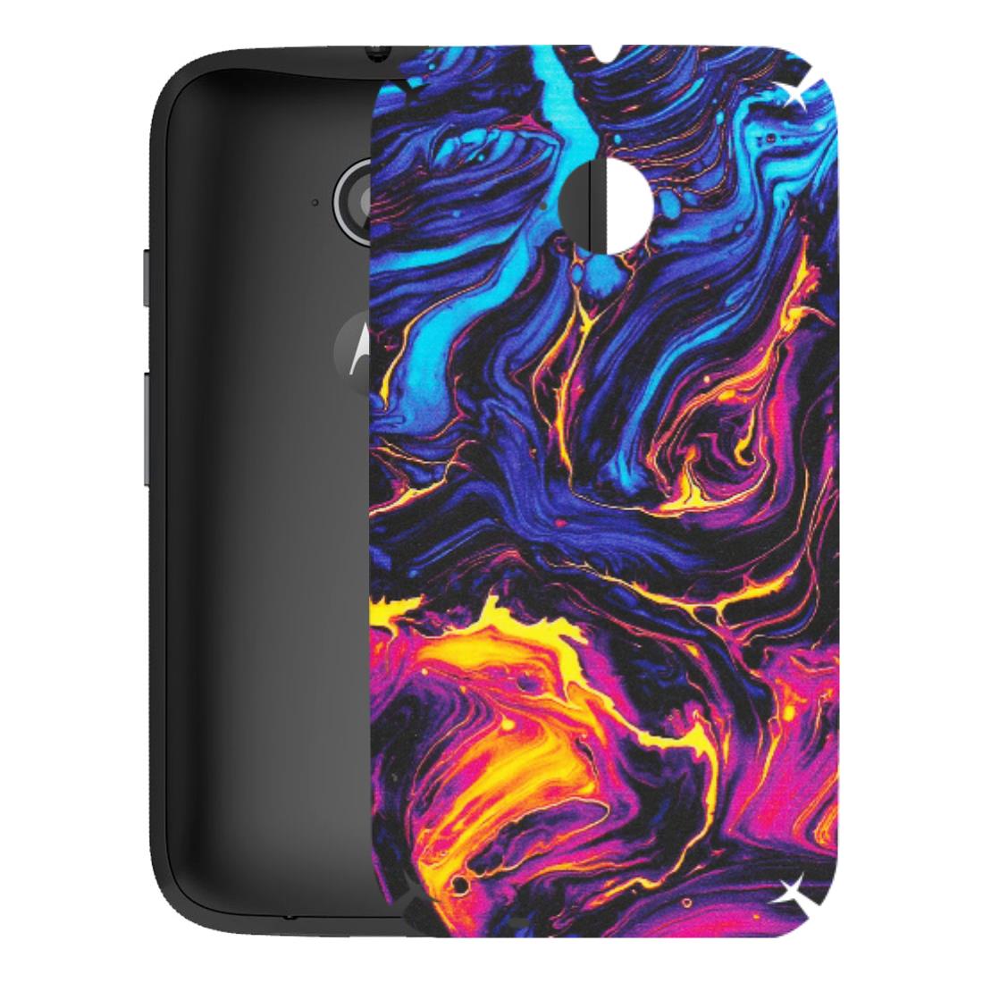 Motorola Phone Skins (All Models) - Abstract Paint Classy - Matte Finish (M-15) Motorola Moto E2