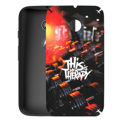 Motorola Phone Skins (All Models) - GYM Lover Therapy - Matte Finish (M-160) Motorola Moto E2