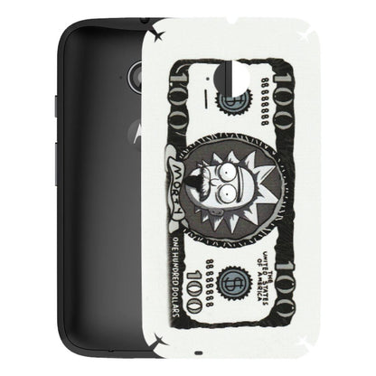 Motorola Phone Skins (All Models) - Rick And Morty Hundred Dollar Anime - Matte Finish (M-161) Motorola Moto E2