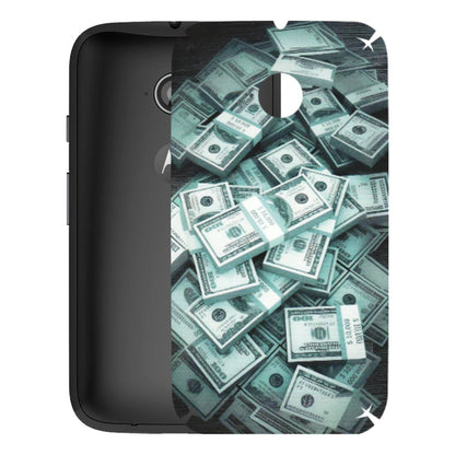 Motorola Phone Skins (All Models) - Hundred Dollar Bill - Matte Finish (M-162) Motorola Moto E2
