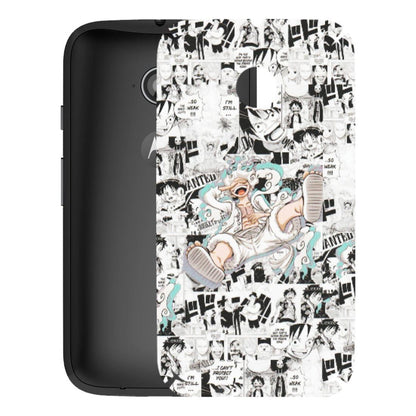 Motorola Phone Skins (All Models) - Hi Hello Doodles - Matte Finish (M-25) Motorola Moto E2