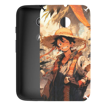 Motorola Phone Skins (All Models) - Anime Character Smile - Matte Finish (M-33) Motorola Moto E2
