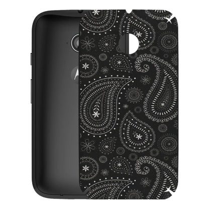 Motorola Phone Skins (All Models) - Black Sober Kerry - Matte Finish (M-37) Motorola Moto E2