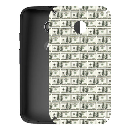 Motorola Phone Skins (All Models) - I Love Dollars - Matte Finish (M-40) Motorola Moto E2