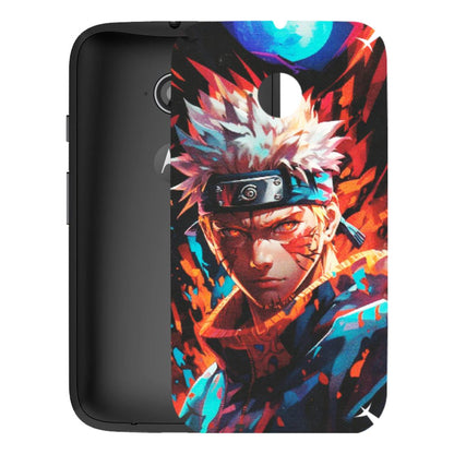 Motorola Phone Skins (All Models) - Anime Ferocious Character - Matte Finish (M-44) Motorola Moto E2