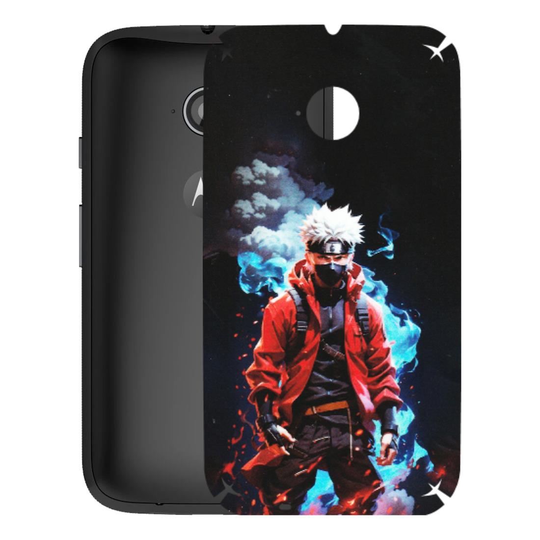 Motorola Phone Skins (All Models) - Kakashi Hatake Naruto - Matte Finish (M-60) Motorola Moto E2