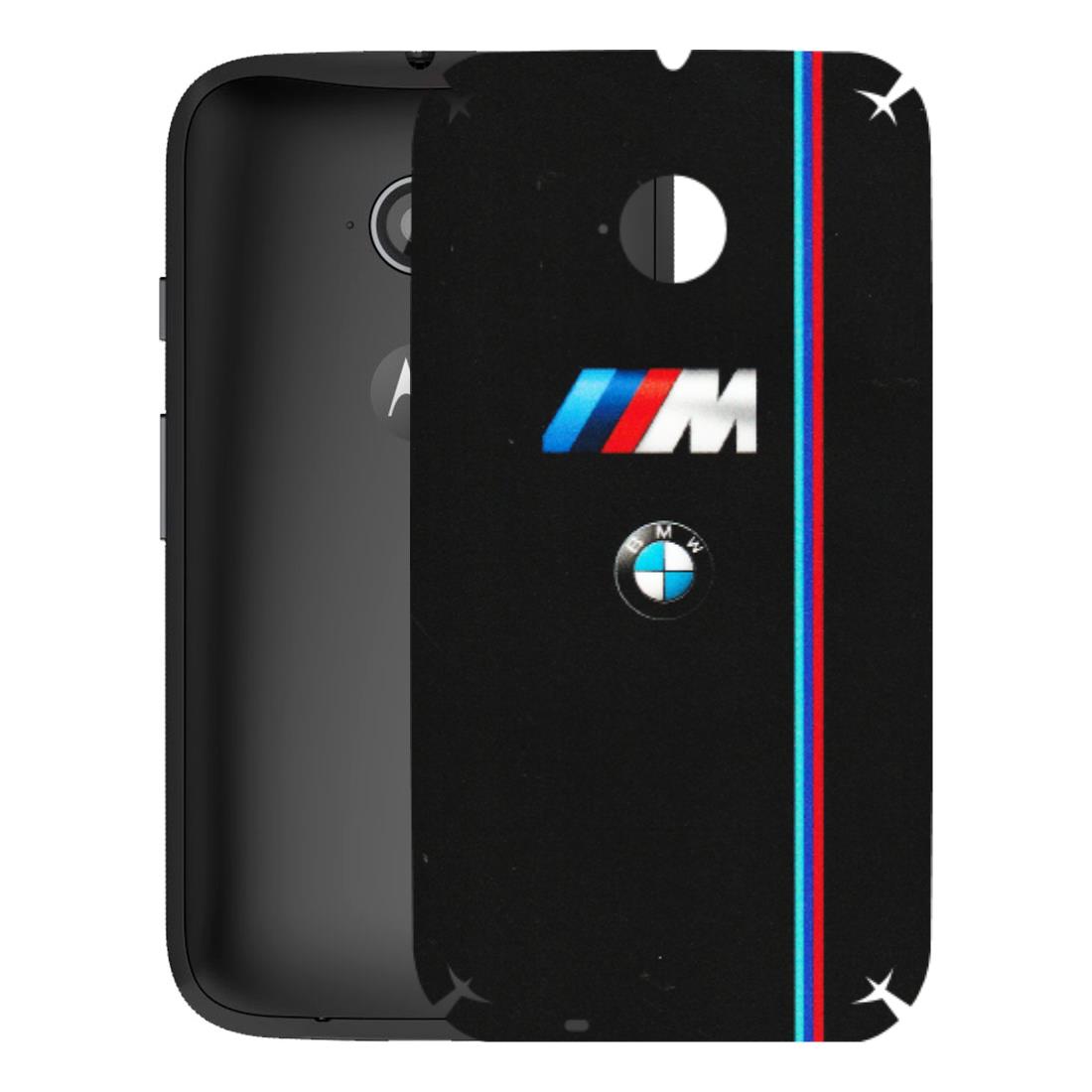 Motorola Phone Skins (All Models) - Styling With Black BMW - Matte Finish (M-74) Motorola Moto E2