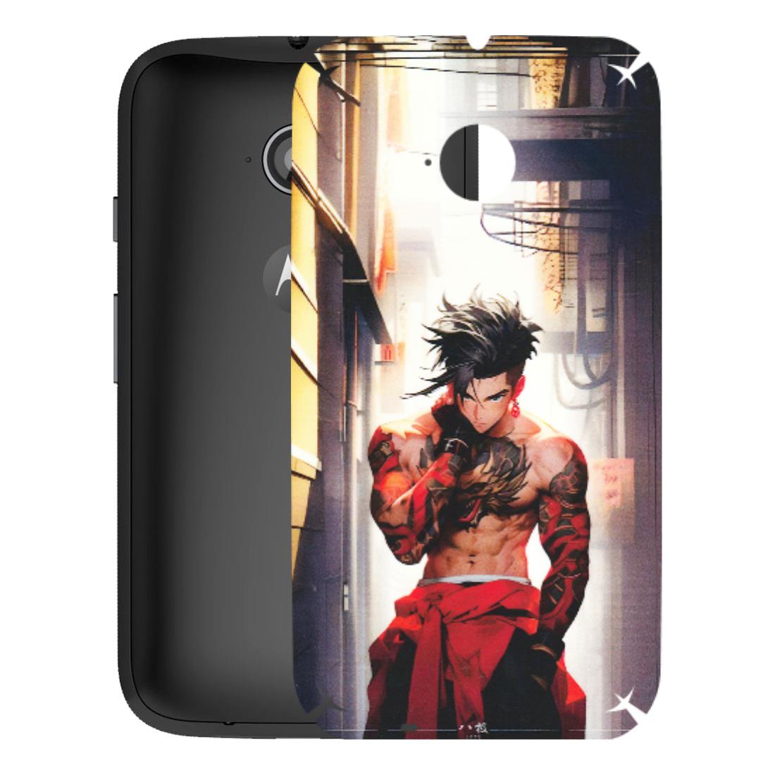 Motorola Phone Skins (All Models) - In the streets of Japan - Matte Finish (M-77) Motorola Moto E2