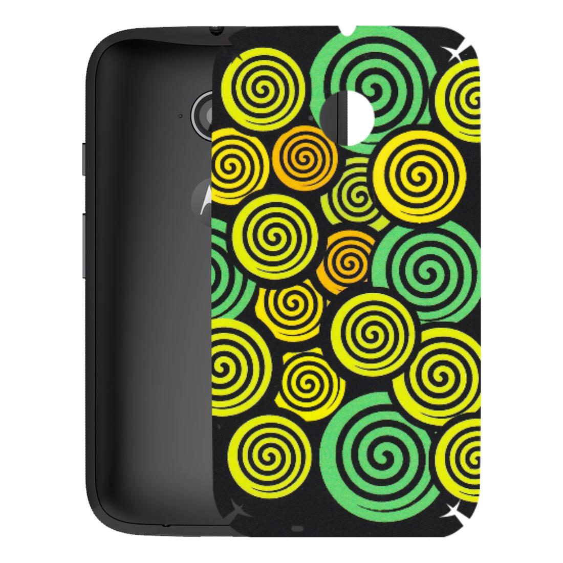 Motorola Phone Skins (All Models) - Crazy Spiral - Matte Finish (M-91) Motorola Moto E2