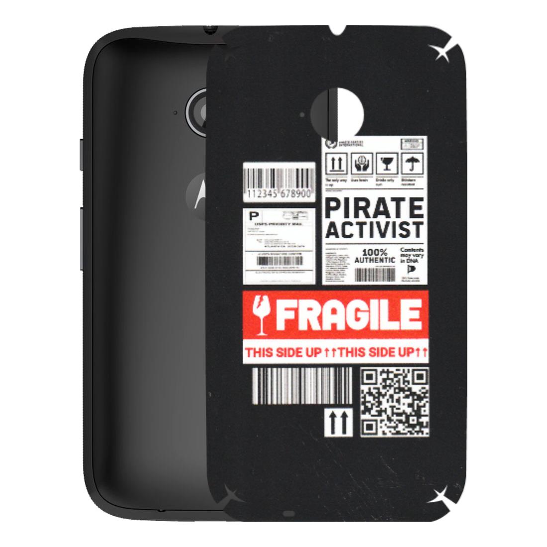 Motorola Phone Skins (All Models) - Handle With Care - Matte Finish (M-99) Motorola Moto E2