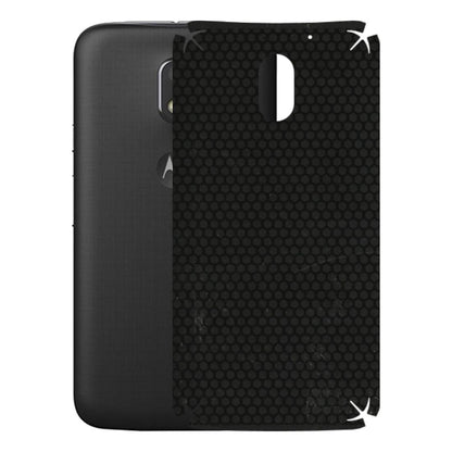Motorola Phone Skins (All Models) - Black honeycomb - 3D Embossed Finish (L-114) Motorola Moto E3 Power